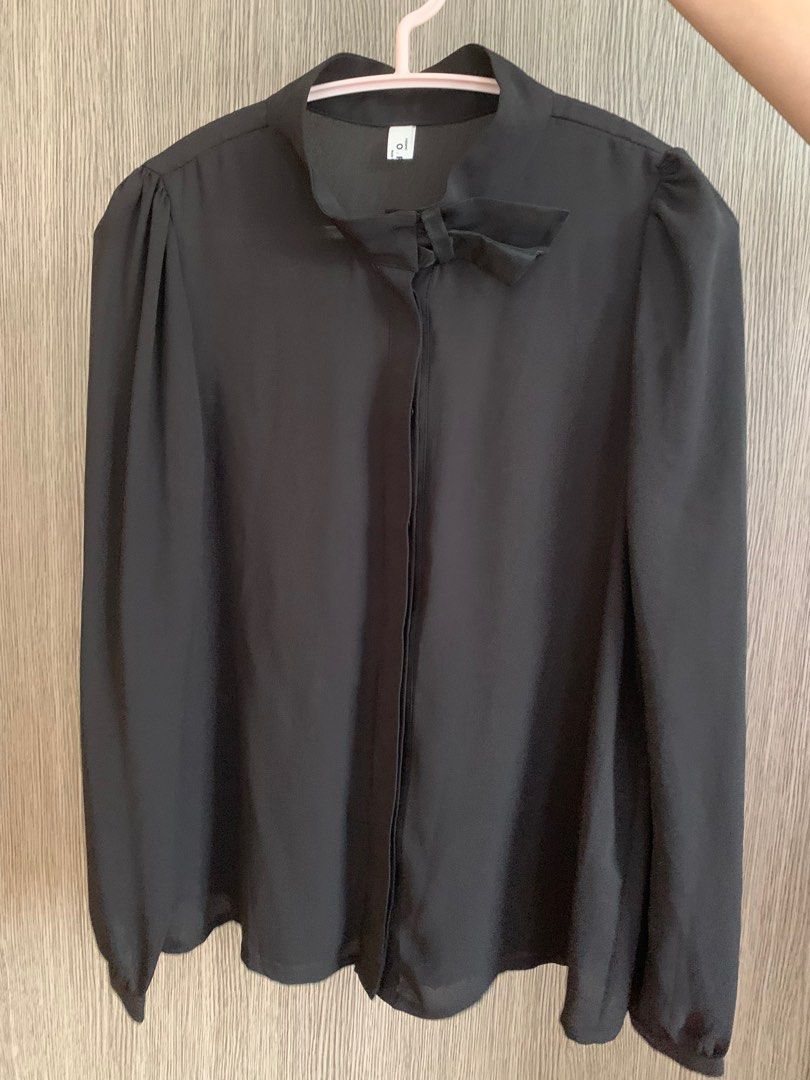 Chiffon long shirt sales