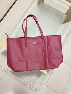 Lacoste Big Red Tote Bag