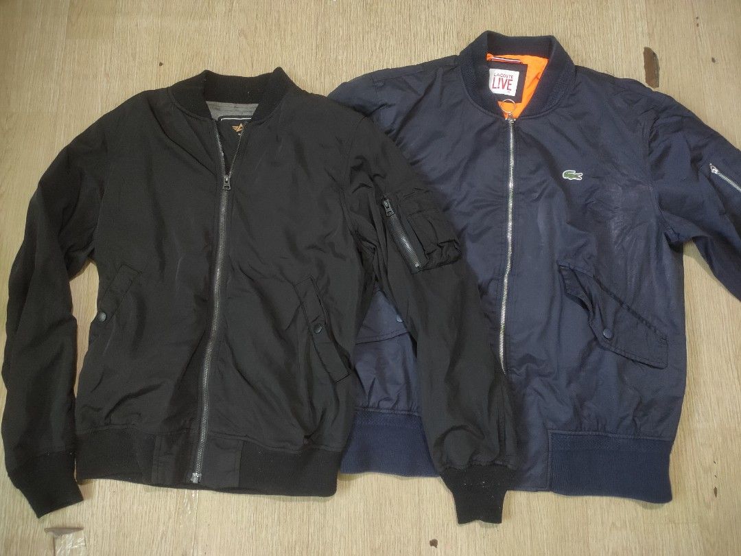 Bombers lacoste hotsell noir