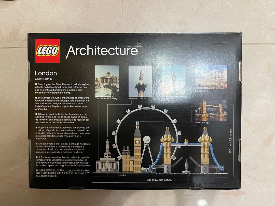 最新コレックション 倫敦, London Architecture 21034 Lego 興趣及遊戲, 遊戲 玩具& ジャケット・アウター