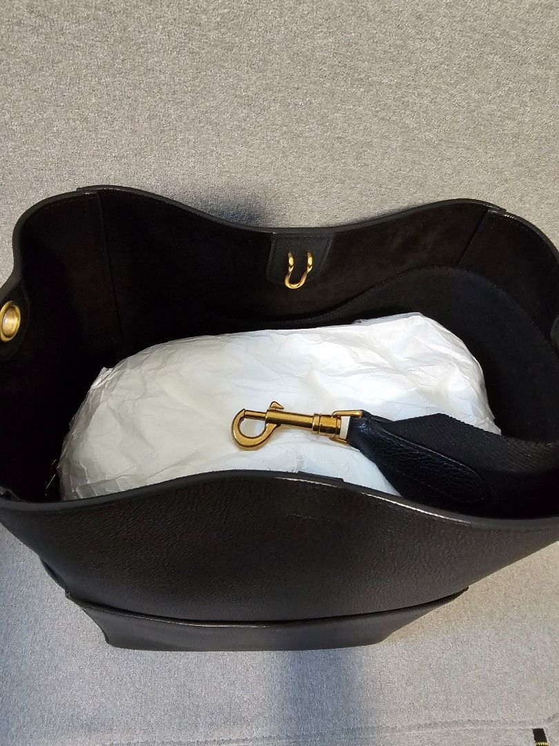 Like New Celine Sangle Medium in Black