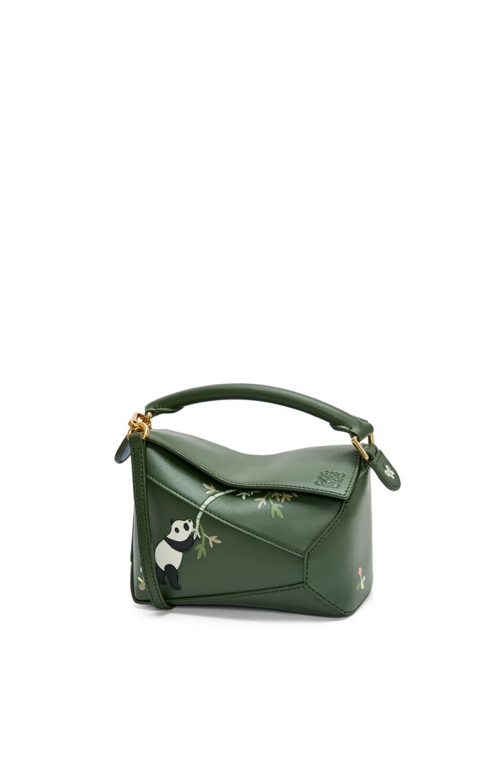 Loewe Panda Mini Puzzle Bag Women s Fashion Bags Wallets Cross body Bags on Carousell