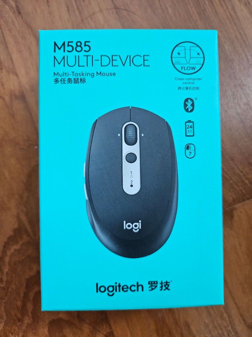 Logitech M585 Multi-Device Wireless Mouse with Flow Tech