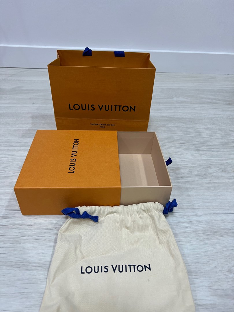 Louis vuitton dust bag and box cheap