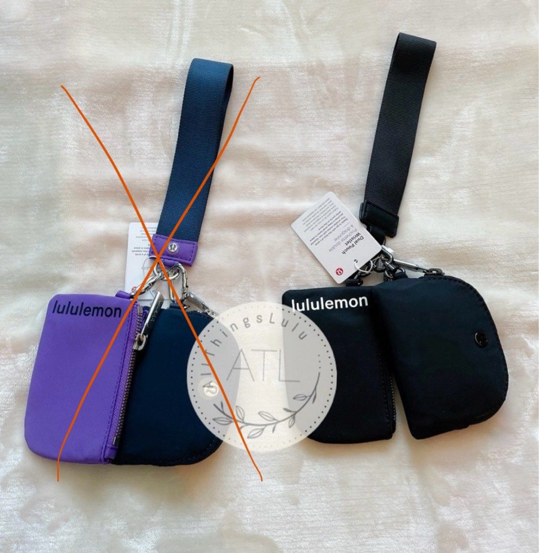 Lululemon Dual Pouch Wristlet, Women's Fashion, Bags & Wallets, Purses &  Pouches on Carousell