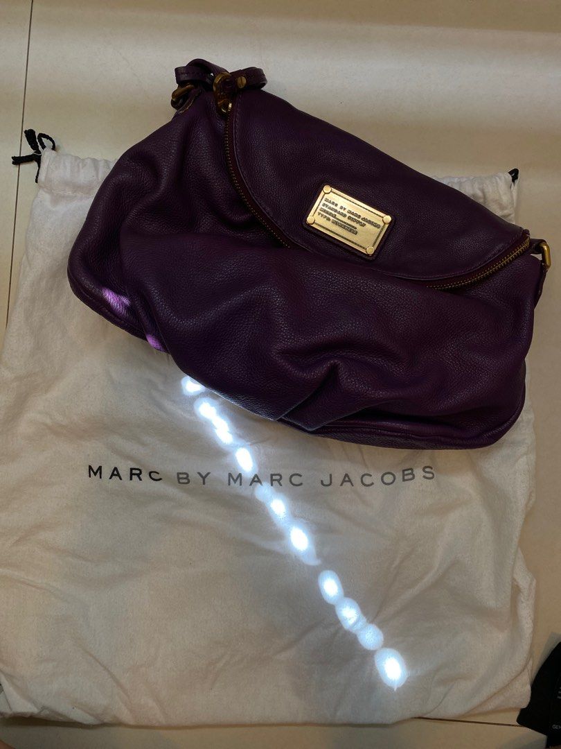 Marc jacobs purple bag hotsell