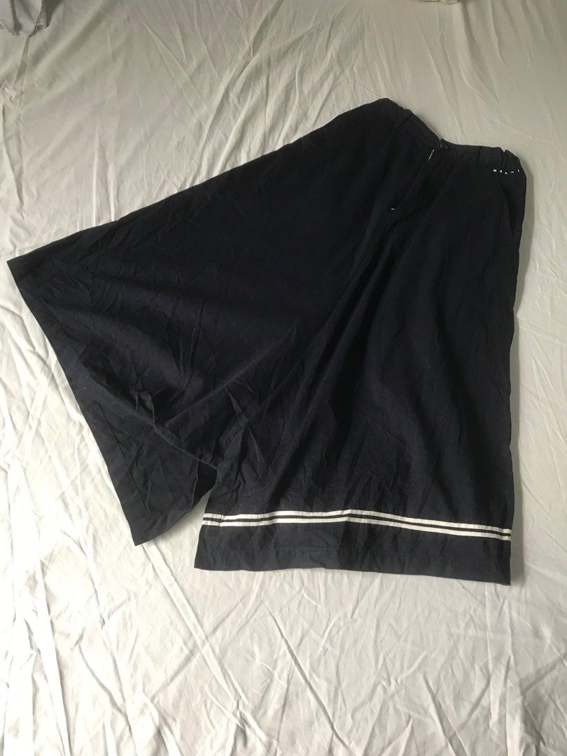 MARNI asymmetric culottes (Category: Skirts) located in Manila. Submitted by msaludo (Listing ID 1282413622, Image 2). Description: Good condition With side pocket Waistline : 24-25 inches (high waist) Length: 33.5.