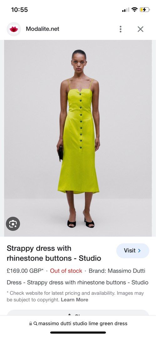 green dress with black belt Jada Dress | Cut Out Midi Dress main image 1