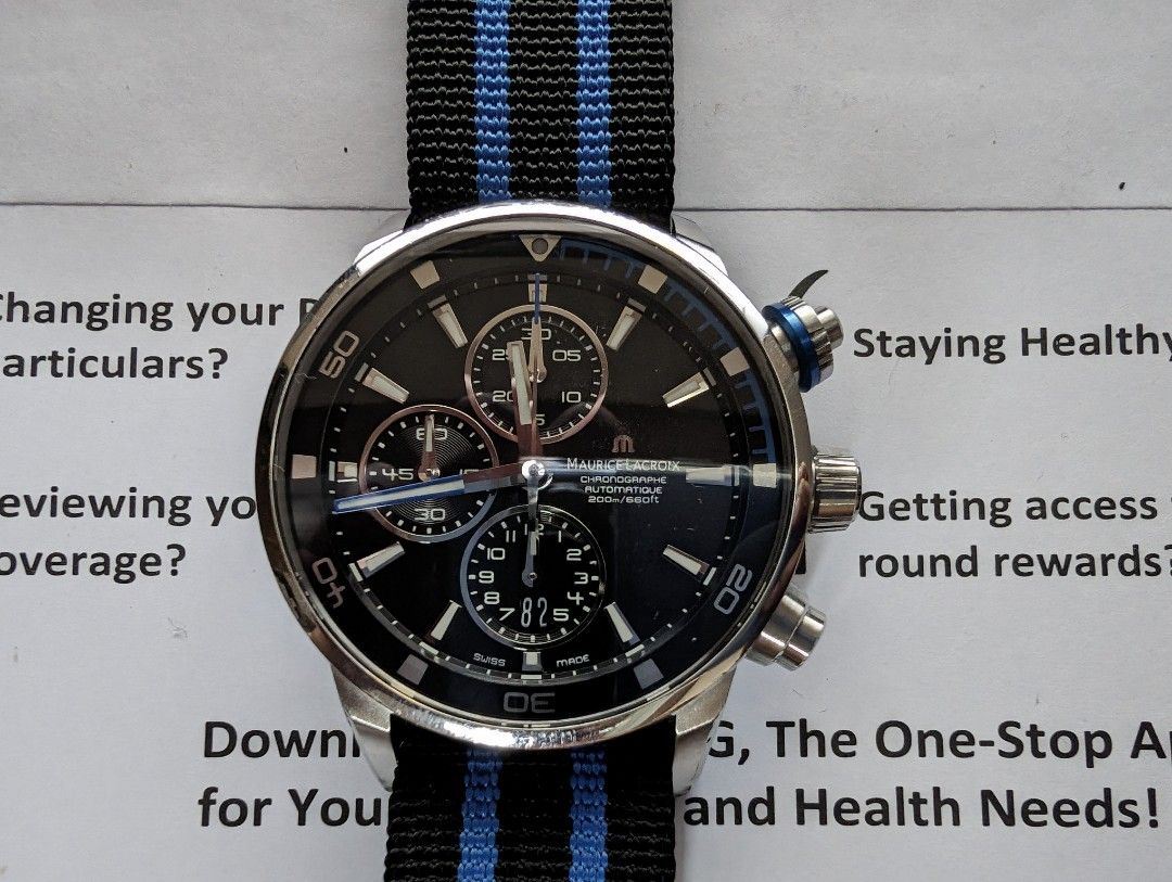 Maurice lacroix pontos best sale s chronograph