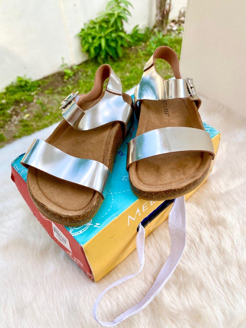 Meet My Feet Toddler s Cork Sandals Babies Kids Babies Kids