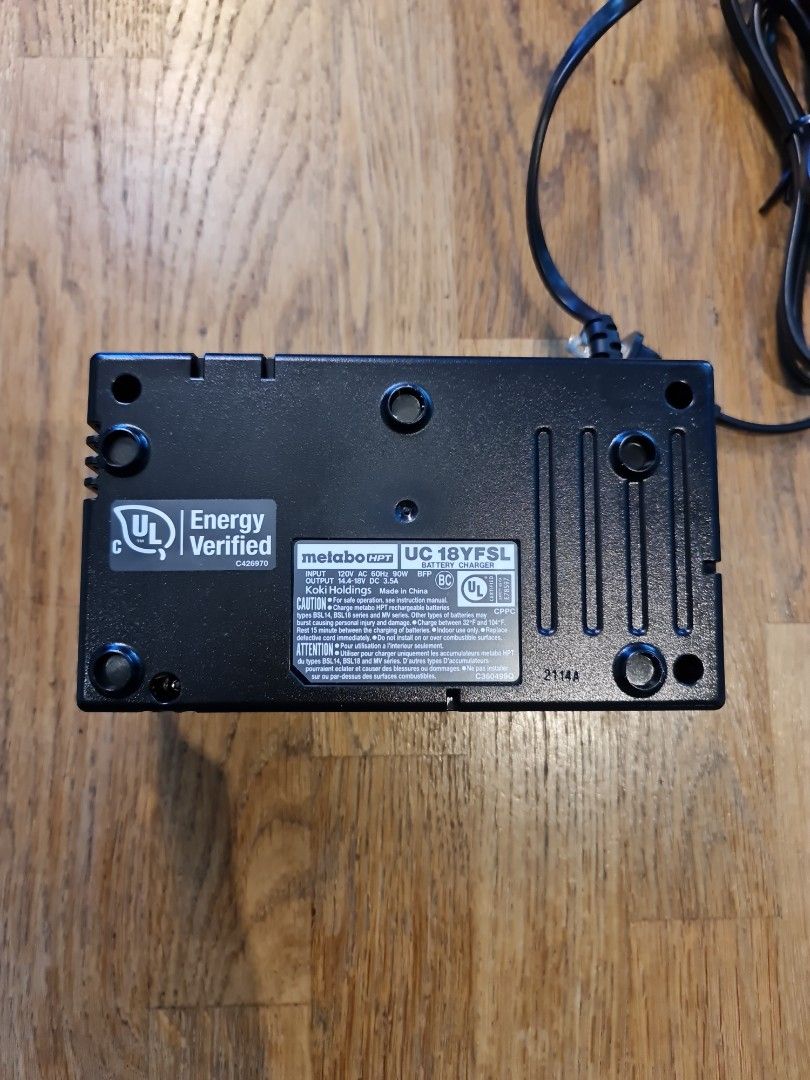 Metabo battery charger manual on sale