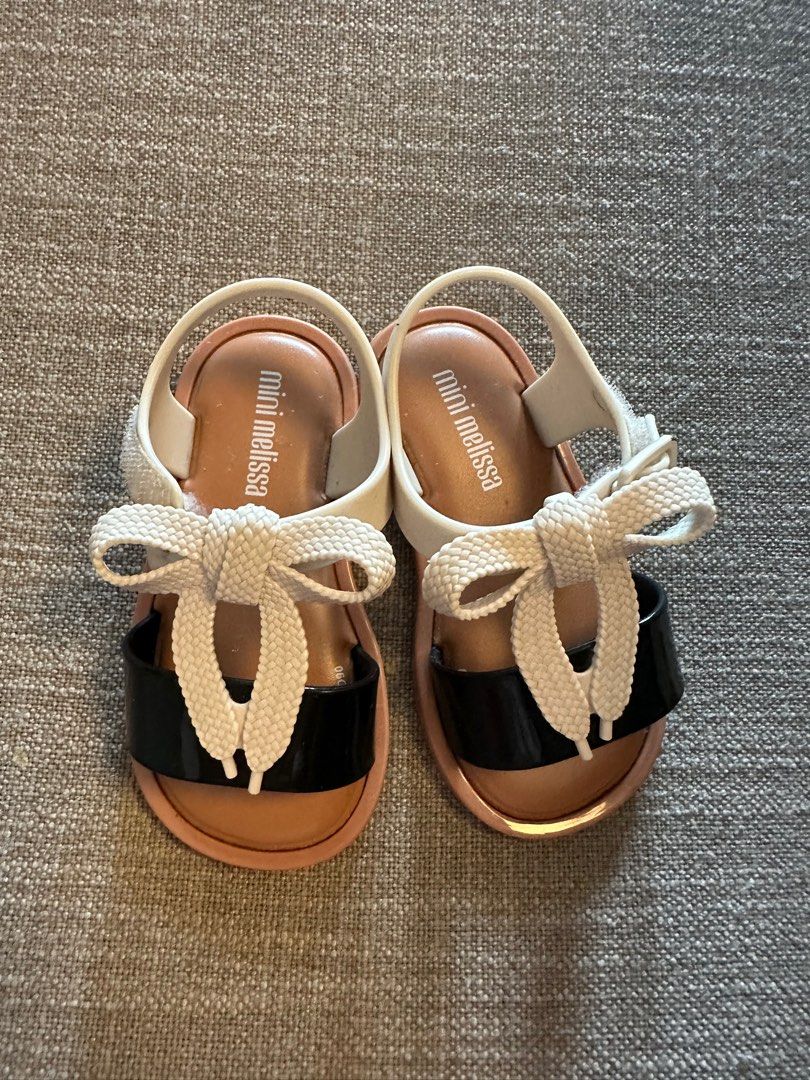 Mini Melissa Bow Sandals