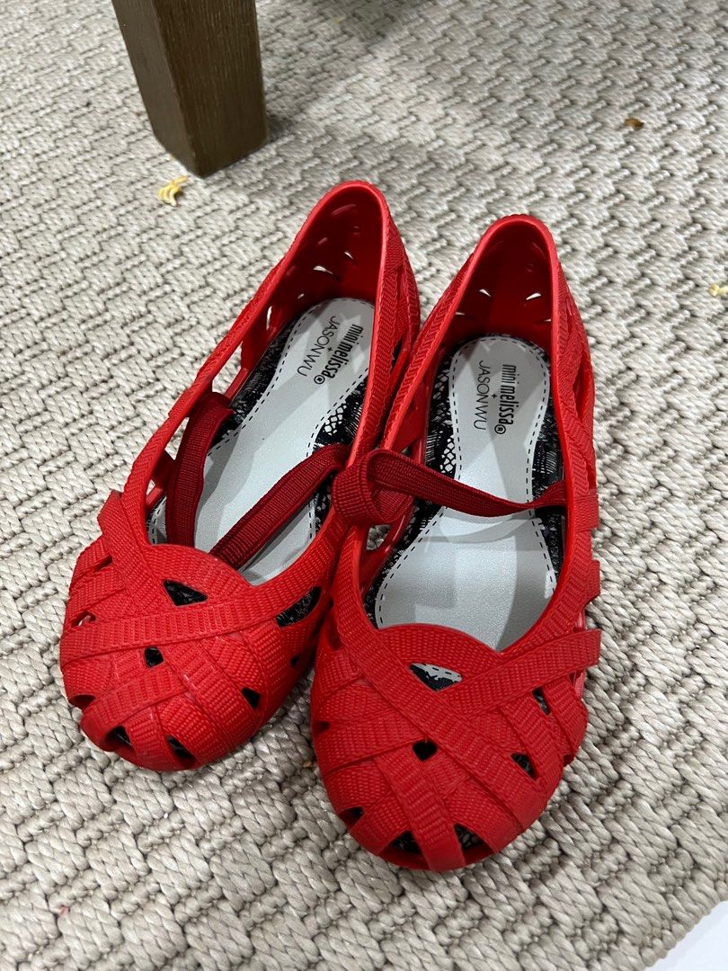 Mini melissa jason new arrivals wu red