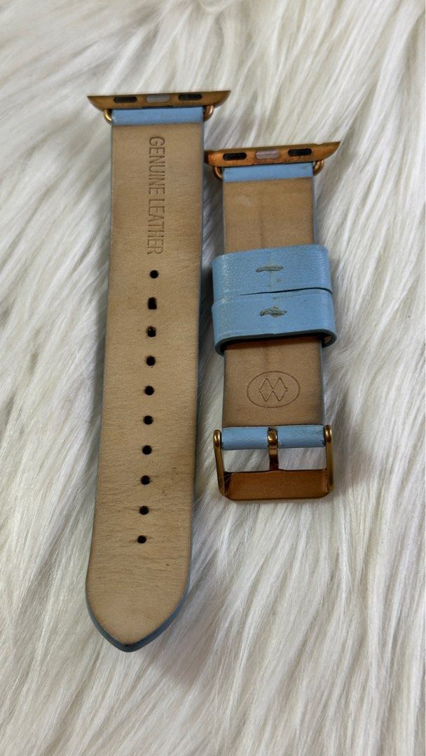 Monowear Brown Monowear Apple Watch Band Monowear Leather Apple