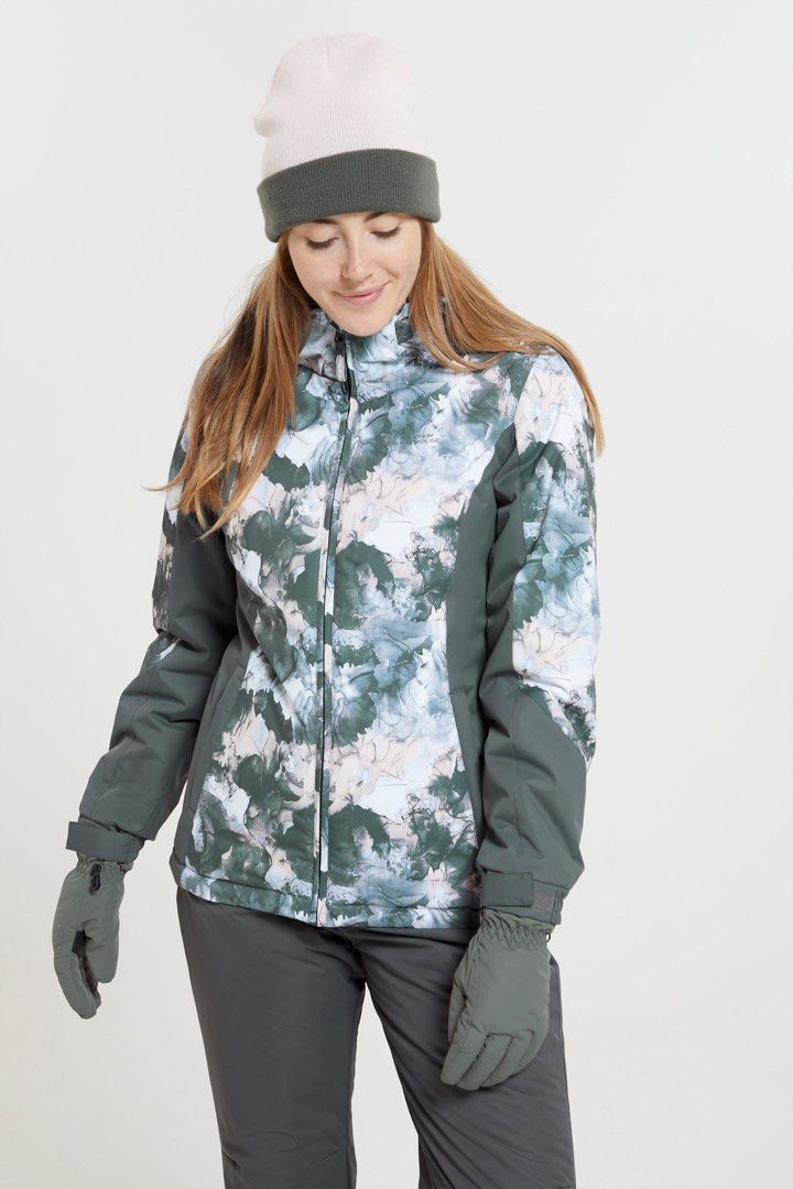 Dawn womens new arrivals printed ski jacket