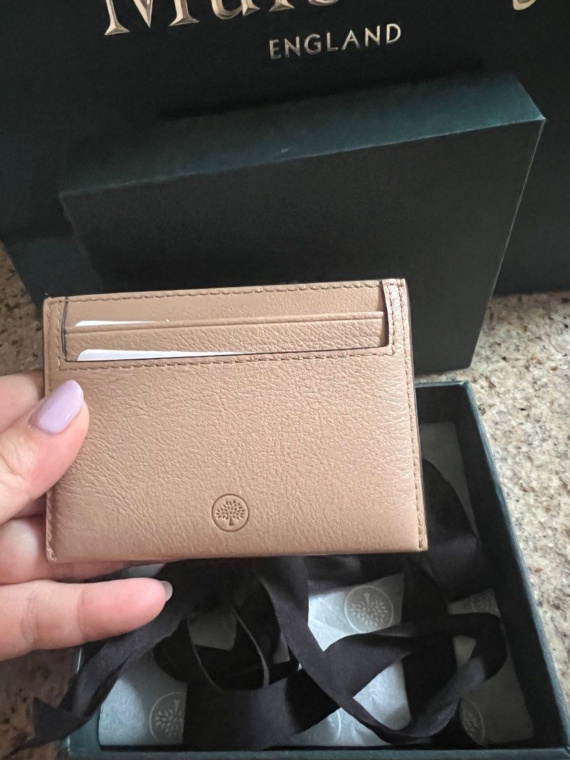 Mulberry credit card wallet clearance