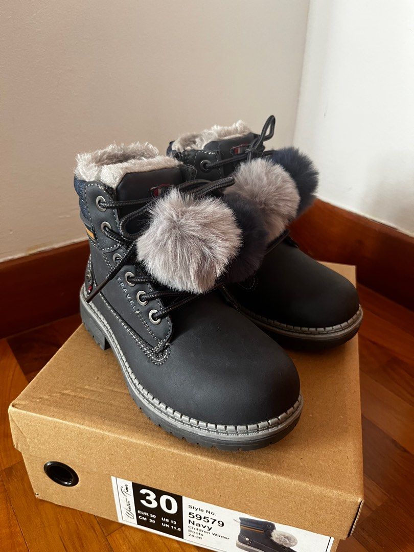 Navy toddler boots Clearance