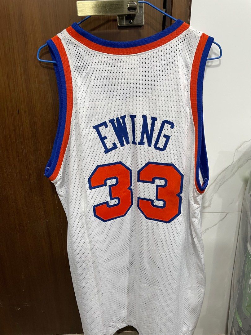NBA Mitchell Ness New York Knicks Patrick Ewing hardwood classic Carousell