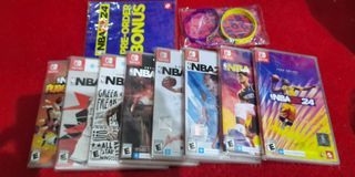 Nba nintendo switch Games complete set sale all