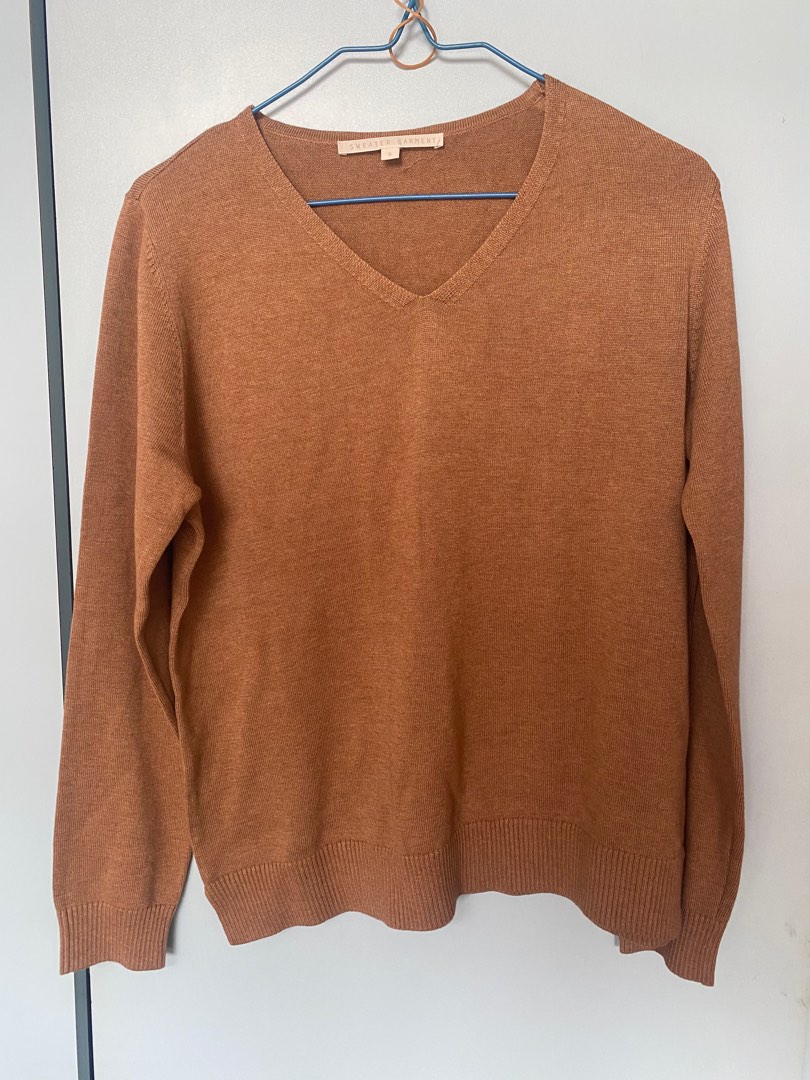 New brown thin sweater Carousell