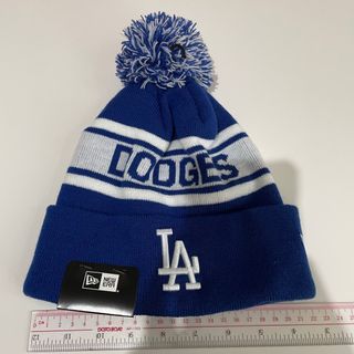 New Era Beanie 冷帽 LA Dodgers 藍色 中間字64186672778755110