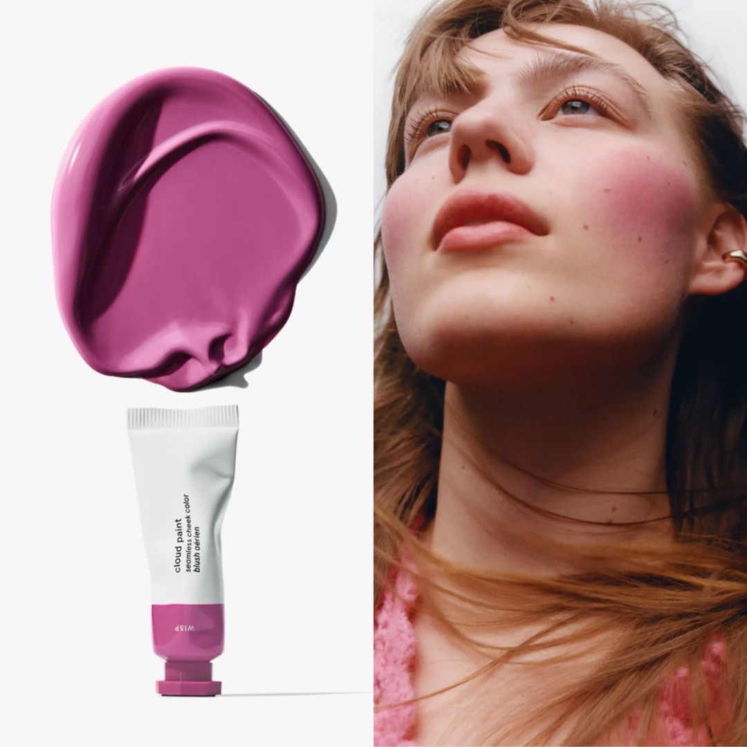 40 OFF NEW Glossier Cloud Paint Seamless Cheek Color In Wisp Soft 40-off-new-glossier-cloud-paint-seamless-cheek-color-in-wisp-soft