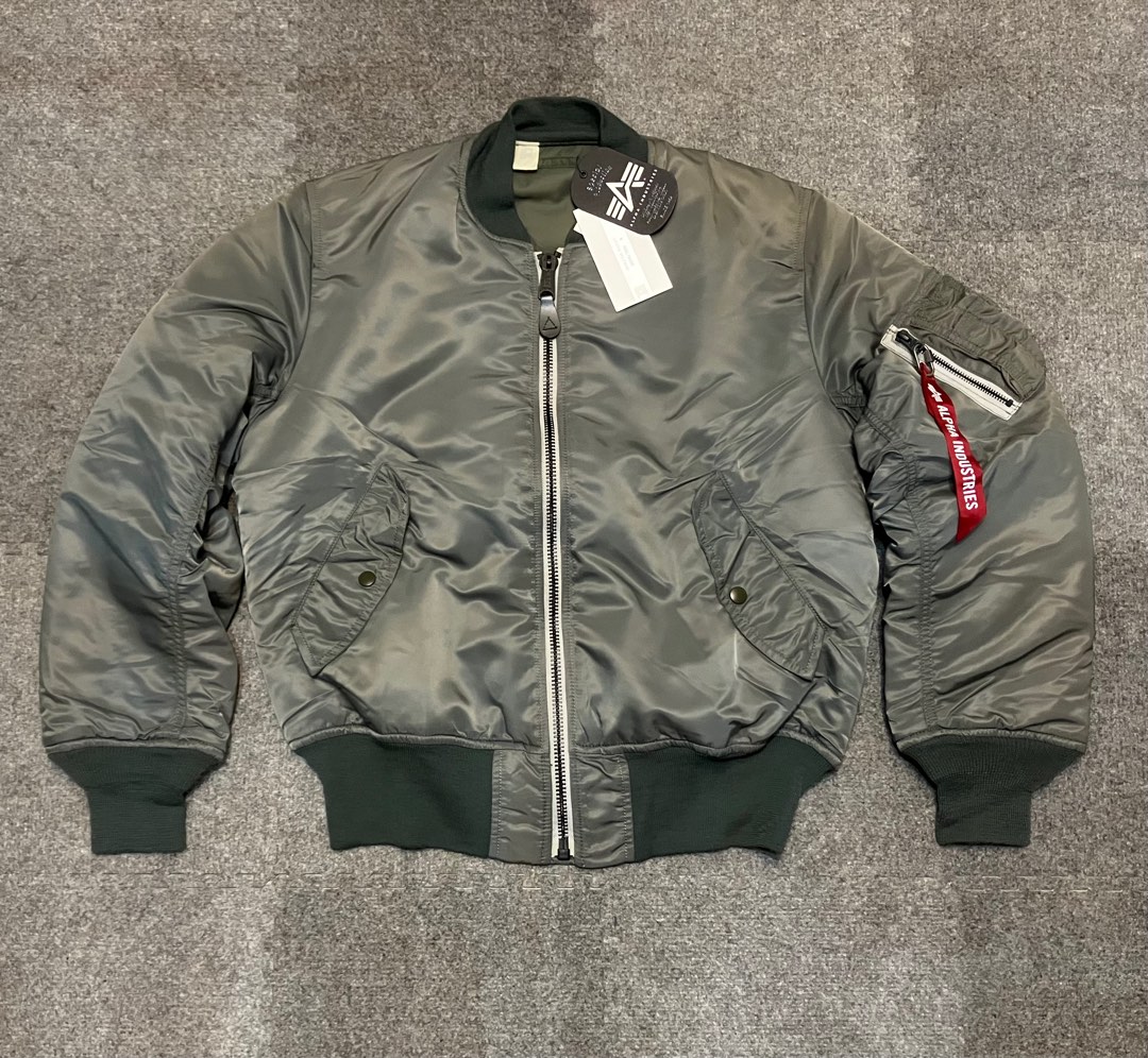 N.HOOLYWOOD X ALPHA INDUSTRIES JAPAN MA-1 MILITARY SURPLUS US ARMY 