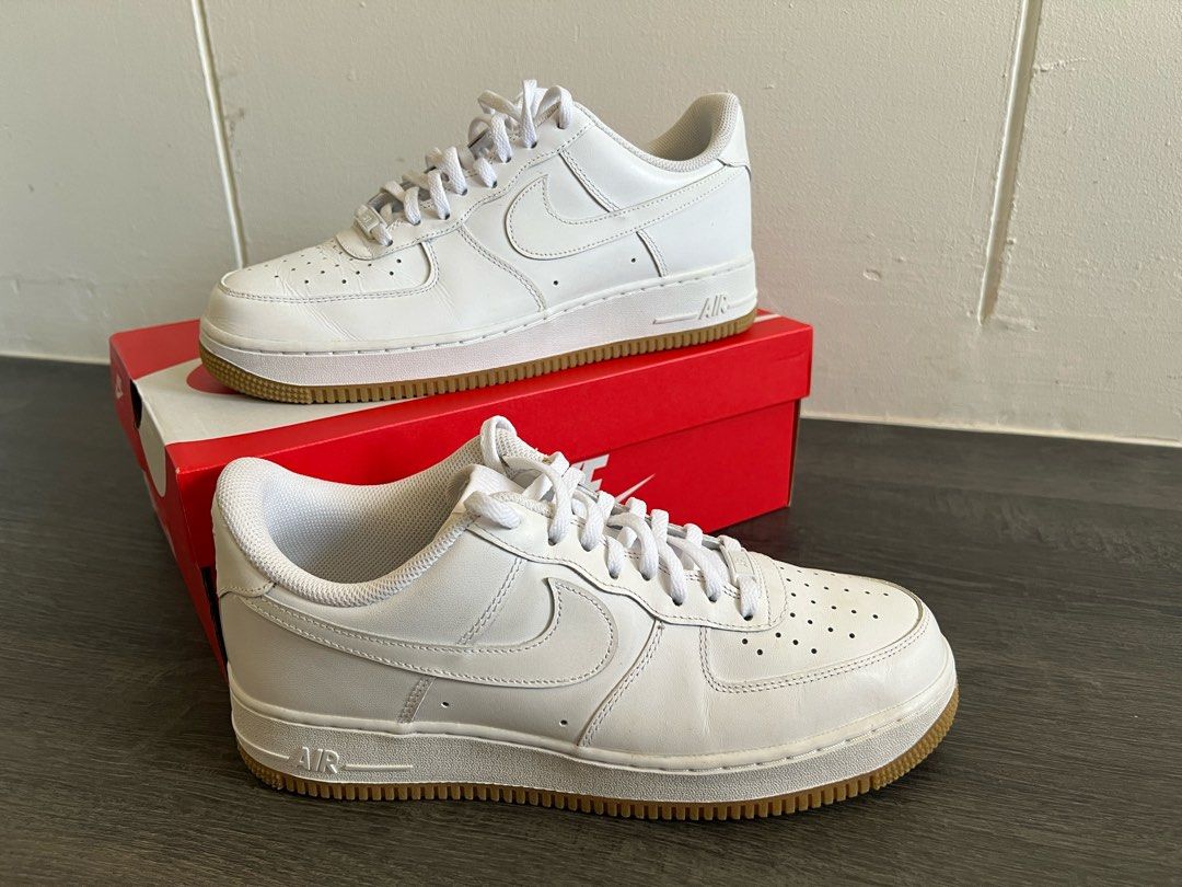Air force 1 hotsell low white gum