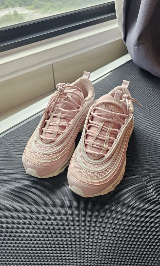 Nike Air Max 97 UK4 pink Women s Fashion Footwear Sneakers on Carousell