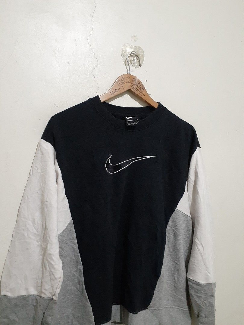 Nike color block crewneck clearance