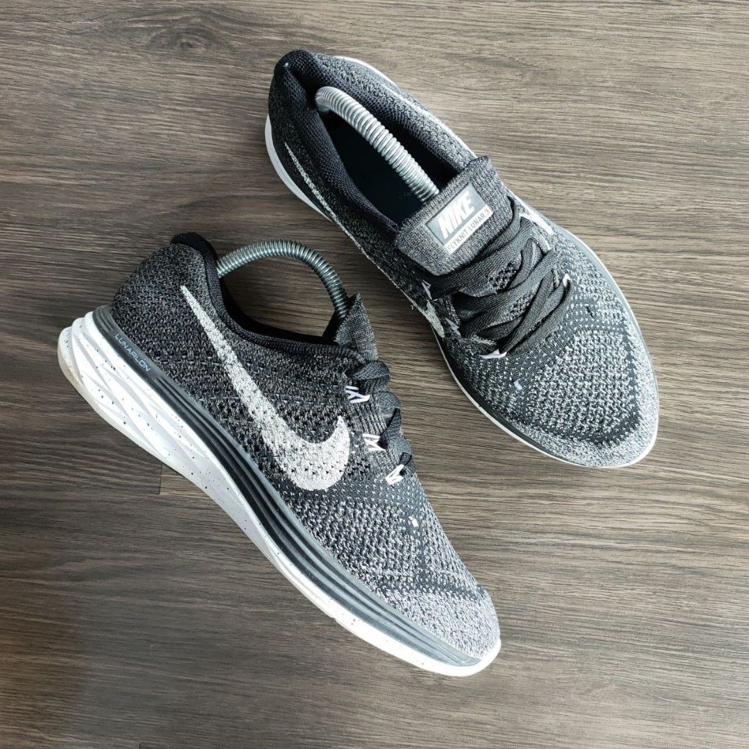Nike flyknit clearance lunar 3 oreo