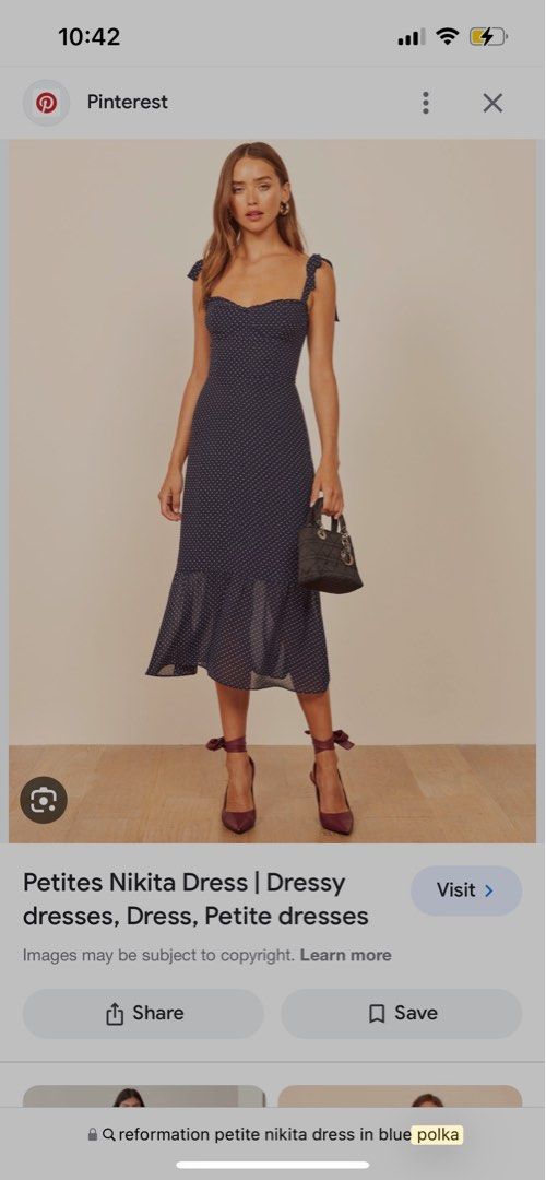 Reformation nikita dress black clearance