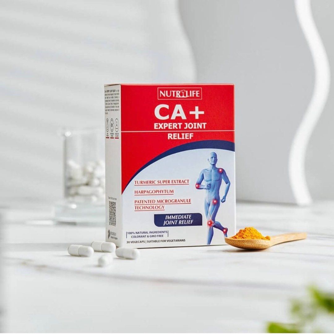 Nutrilife CA+ expert joint relief, Health & Nutrition, Health ...