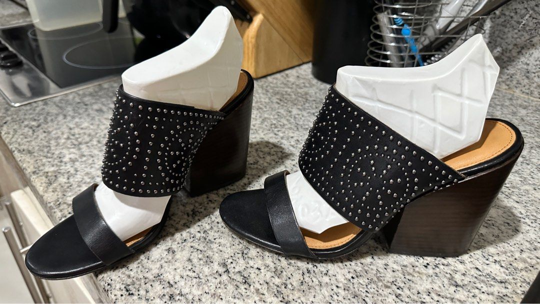Original Coach Slip-on Sandals US8.5B (Category: Wedges) located in Makati City. Submitted by fabpicks (Listing ID 1282477298, Image 2). Description: Coach Wedges. US 8.5 B. Original price is 15.5k. RFS- Decluttering. Selling low. Too big for me. MOP- GCash/BPI Delivery can be arranged via Lalamove/Grab. SF c/o buyer. Pls check my other listings. Thank you very much! .