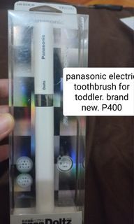 Panasonic electric toothbrush for toddlers