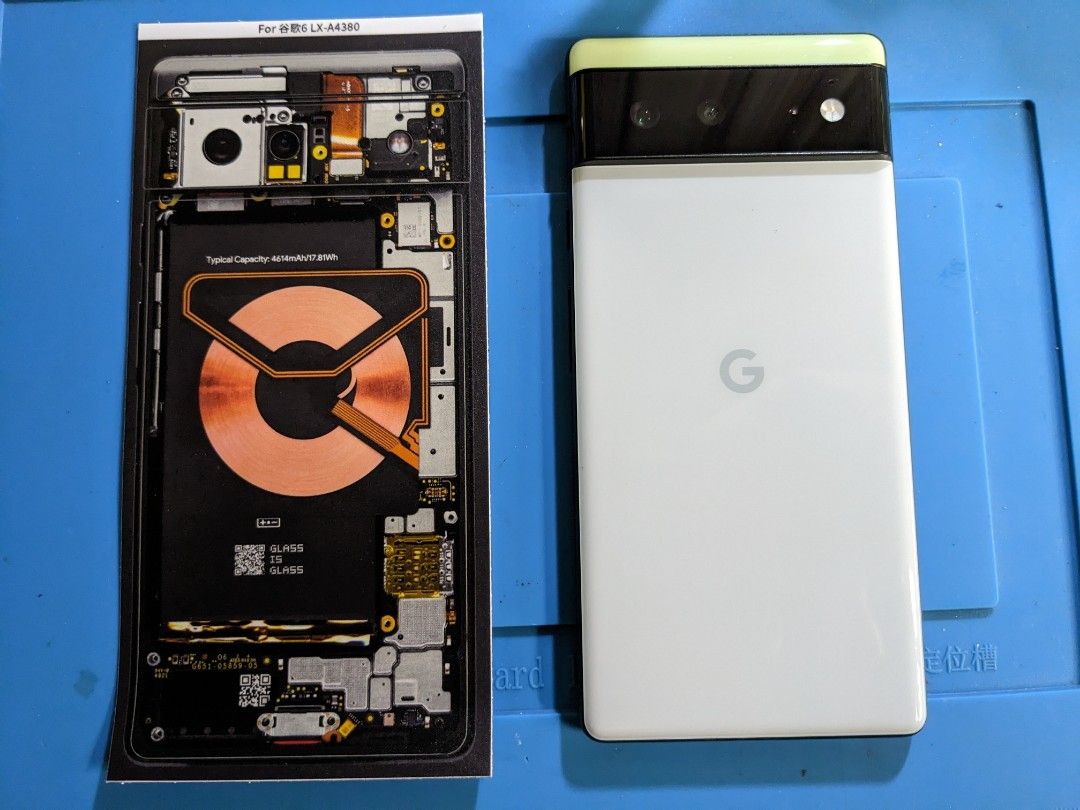 Google Pixel 6 Sorta Seafoam 128 GB - 携帯電話本体