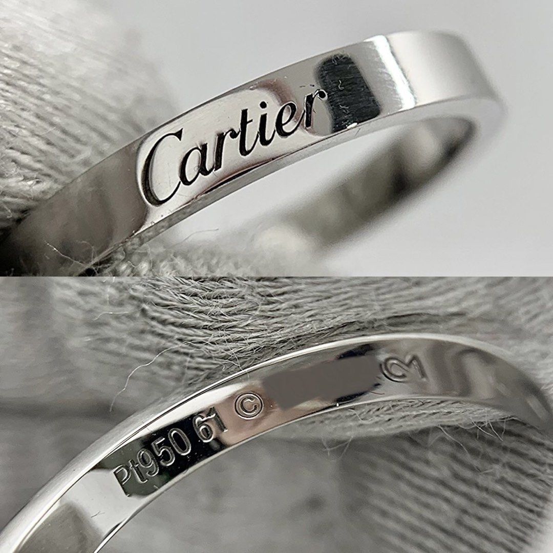 Cartier new arrivals platinum rings