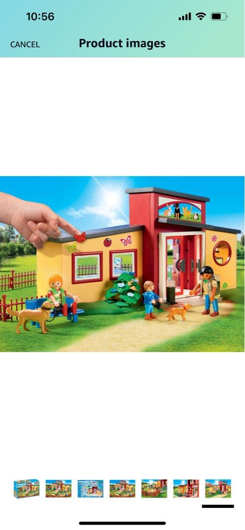 PLAYMOBIL 9275 Tiny Paws Pet Hotel Hobbies Toys Toys Games