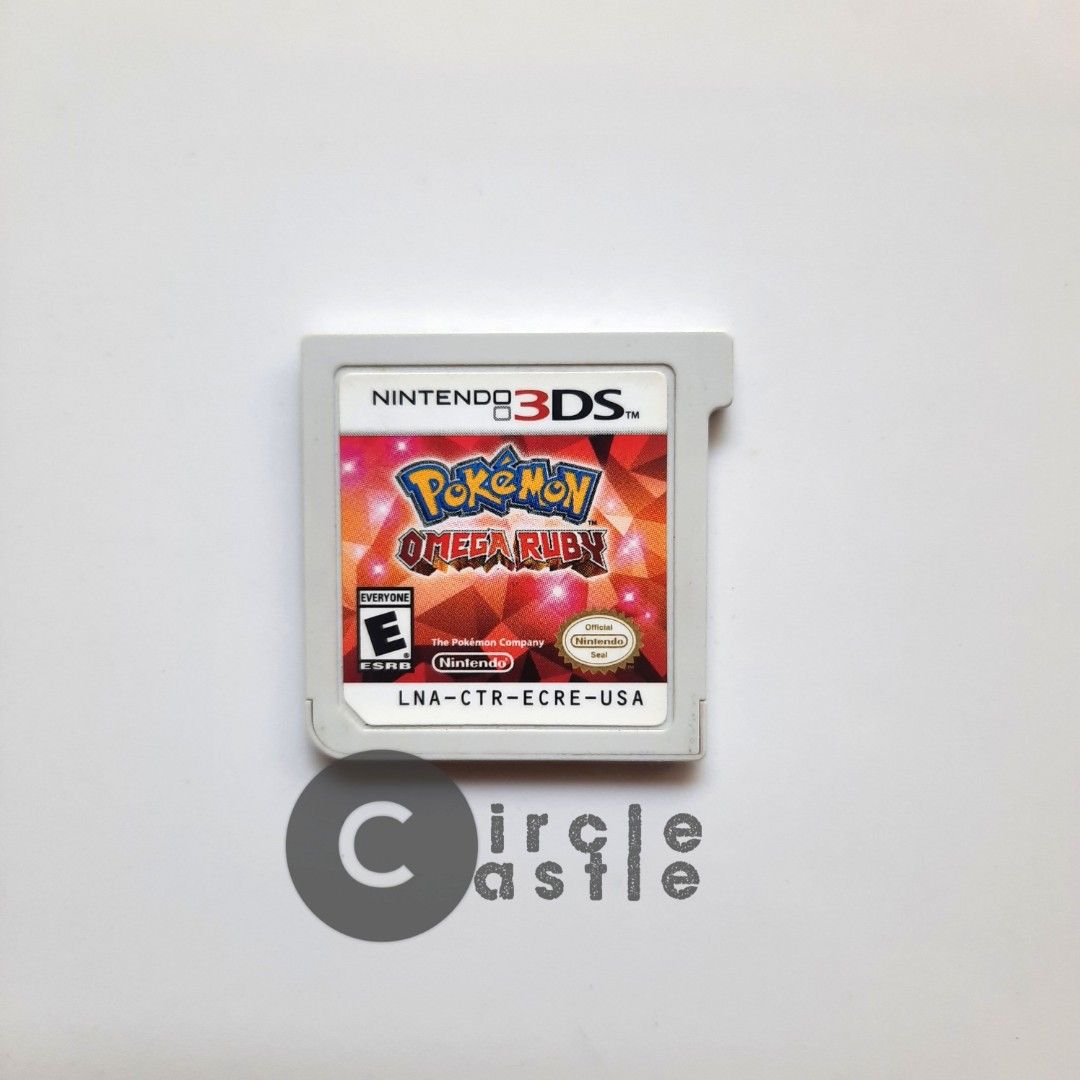 Pokemon Omega Ruby for Nintendo 3DS Nintendo 2DS (Category: Nintendo) located in Tayug. Submitted by circlecastle (Listing ID 1276864936, Image 3). Description: Nintendo 3DS: Pokemon Omega Ruby (CIB) Stock #3 In very good condition, Authentic Working and Saving Warranty: 3 Days (void if crack, wet, or any physical damage) For more listing click this link to view my inventory 👇 https://www.carousell.ph/u/circlecastle How to Transact? We can also 