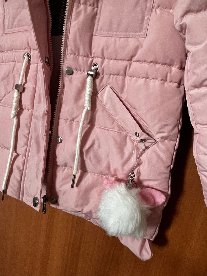 Polyester down parka winter jacket for girls age 8 11 years old Size 8