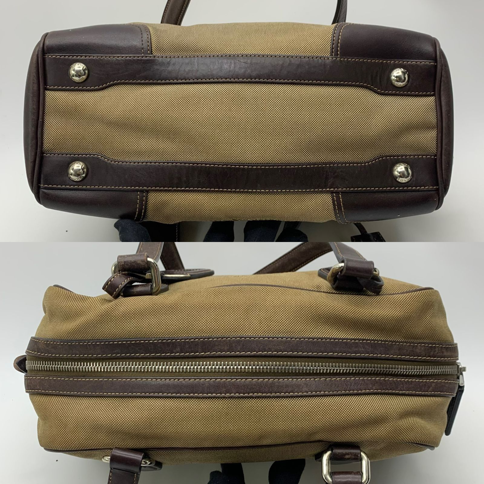 PRADA JACQUARD BOSTON SHOULDER BAG 247002227 #, Luxury, Bags 