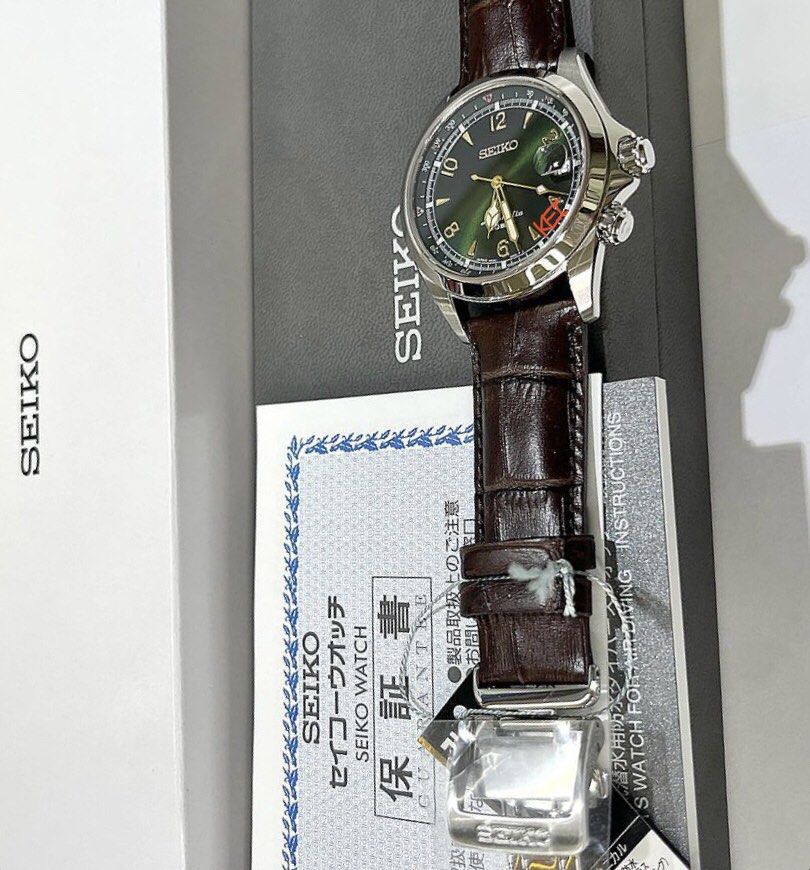 SEIKO PROSPEX Alpinist SBDC091 Green Mechanical Automatic Men's Watch New  in Box