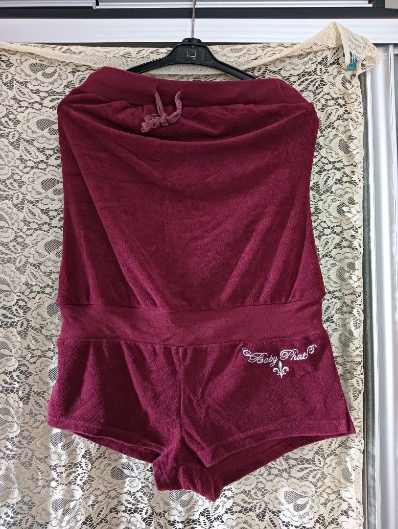 Pink baby phat tube top store