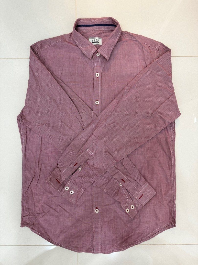 Preloved Men Casual Formal Long Sleeve Shirt Men s Fashion