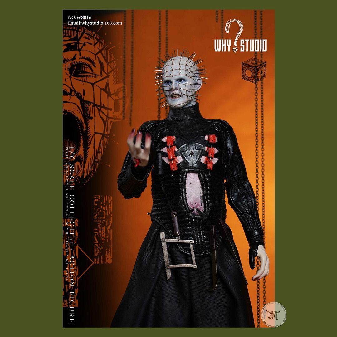 PRE-ORDER!! Why Studio: 1/6 Hellraiser (Category: Figurines & Statues) located in Quezon City. Submitted by figsnkits (Listing ID 1282540033, Image 2). Description: PRE-ORDER!! Why Studio: 1/6 Hellraiser Pre-order price: Php 7,605 Min. DP: Php 1,900 (new) Php 700 (return customers) SRP: Php 8,450 Deadline: Feb 12, 2024 or until PO slots are full ETA: Q3 2024 (estimated only - can be early/late) LOC: Quezon City MOP: GCash/BPI/Maya MOD: Lalamove/G