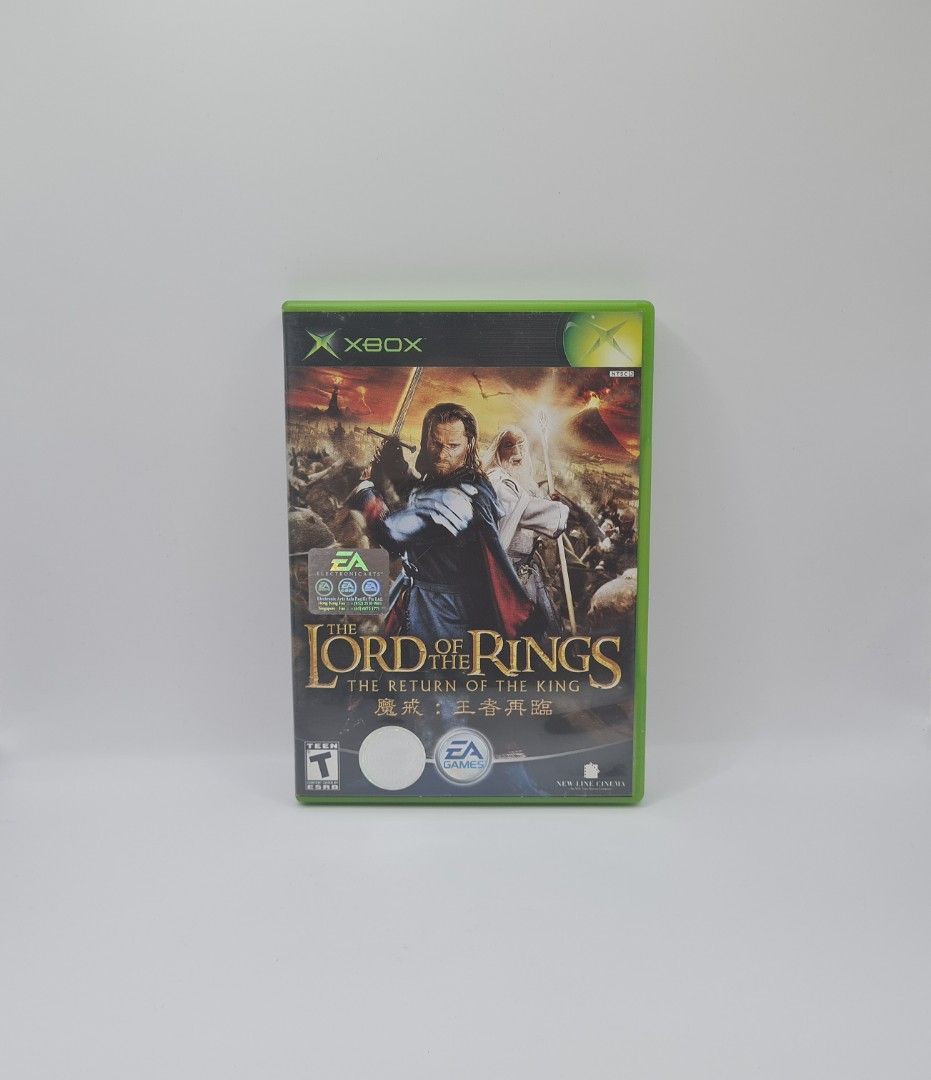 Pre-Owned] Xbox Lord of the Rings Return of the King Game, Video Gaming,  Video Games, Xbox on Carousell