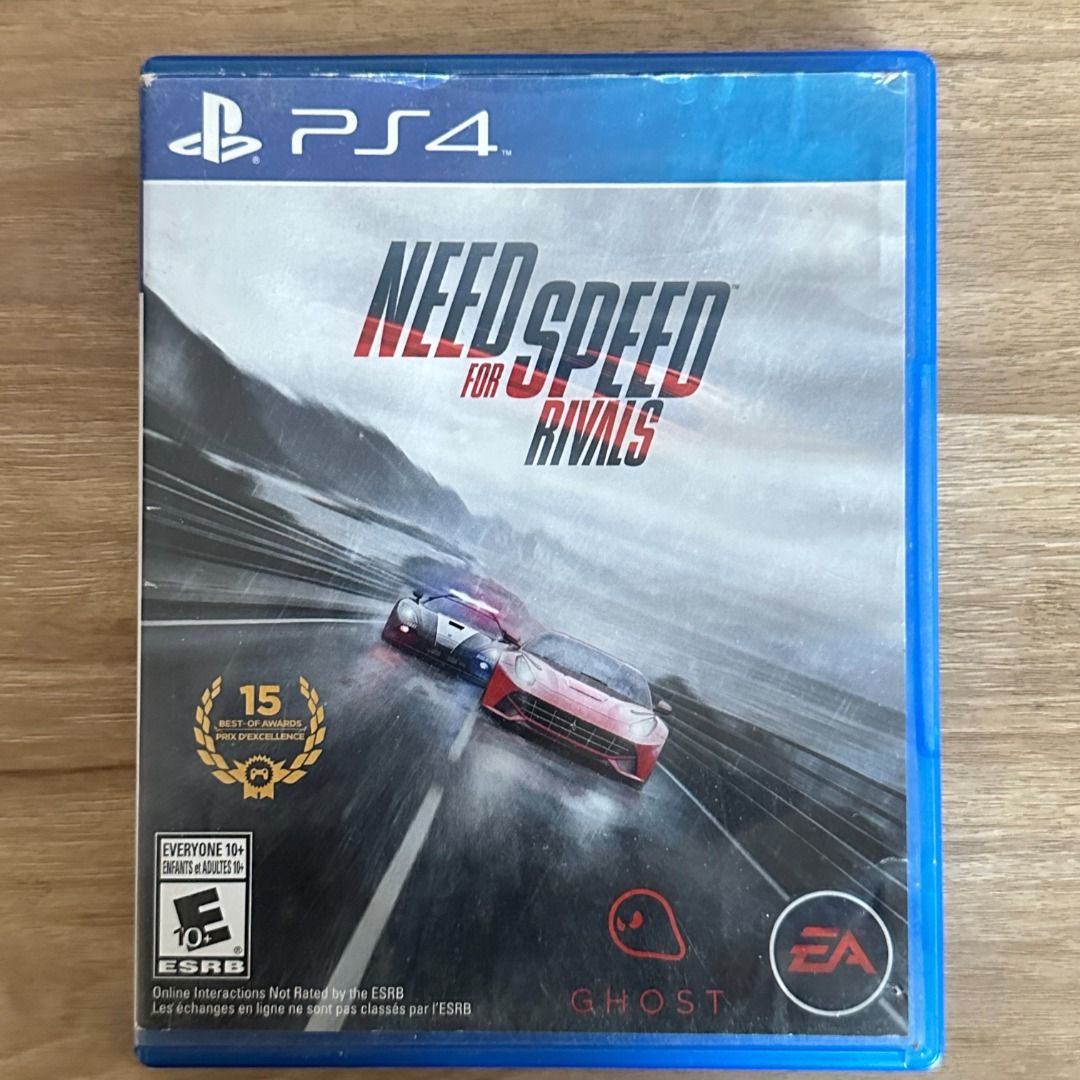 PS4 NFS Need For Speed Rivals, Video Gaming, Video Games, PlayStation on  Carousell