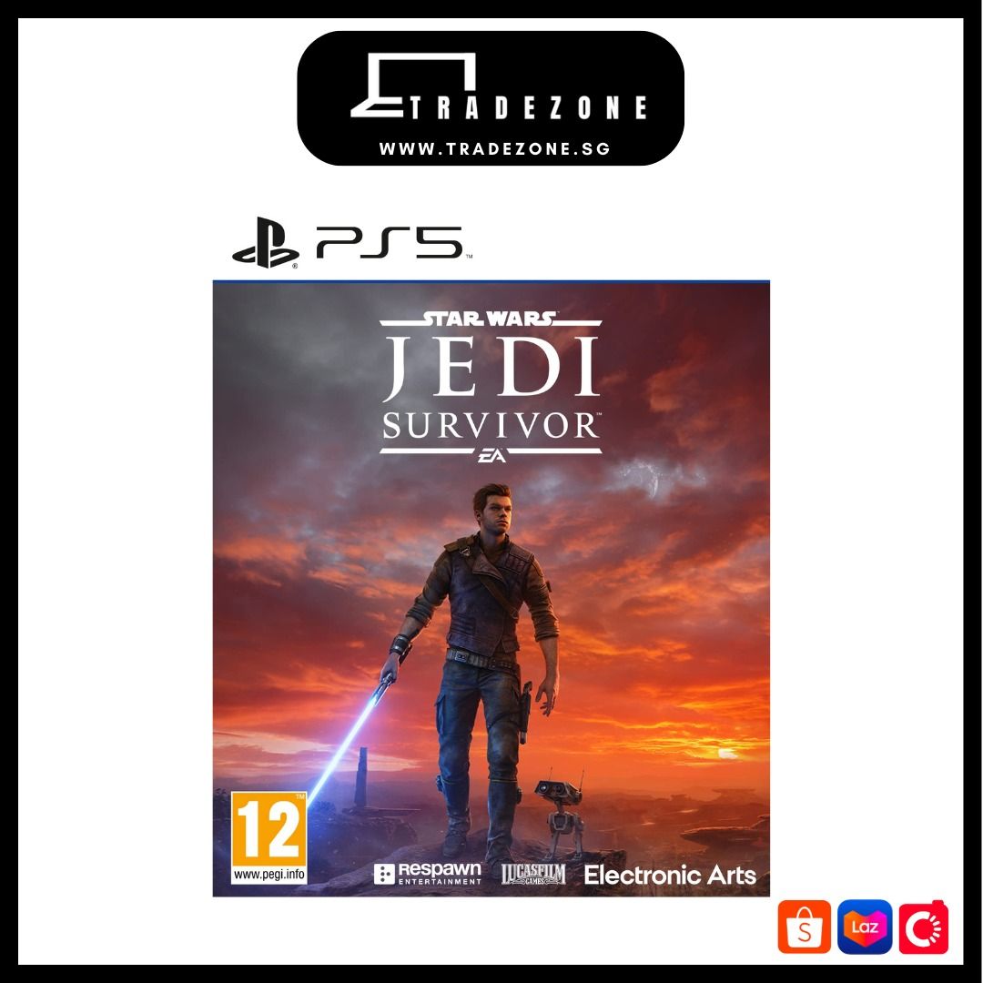 PS5 Star Wars Jedi Survivor, Video Gaming, Video Games, PlayStation on  Carousell