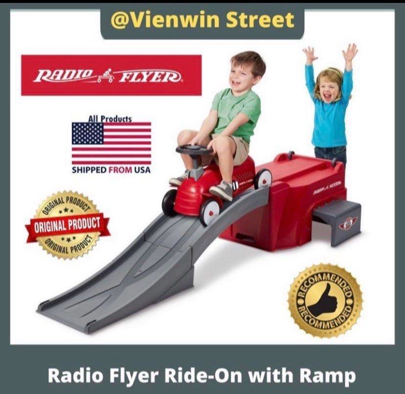 Radio flyer store ramp and car