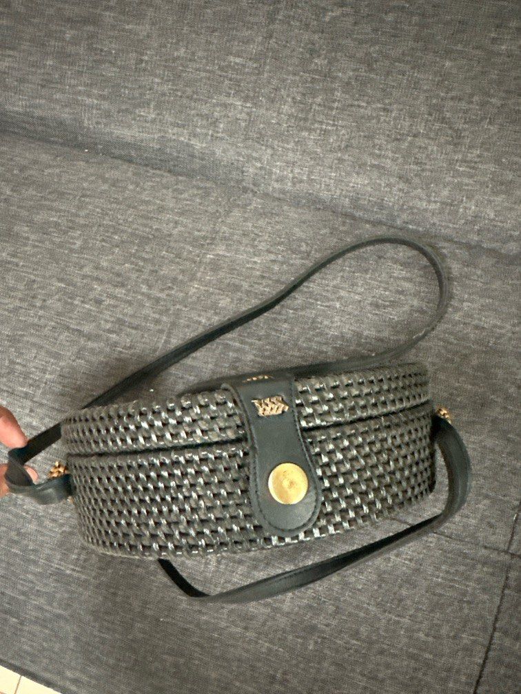 Rattan Sling Bag Women s Fashion Bags Wallets Cross body Bags